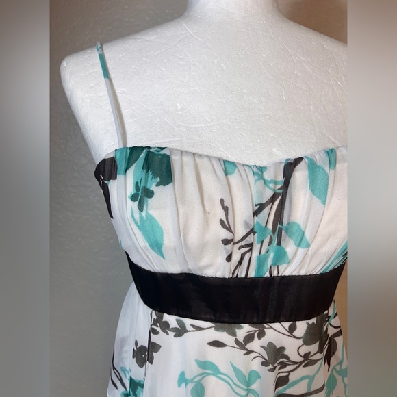 Sweet Storm Y2K Floral Print Spaghetti Strap Dress sz M - Picture 4 of 8